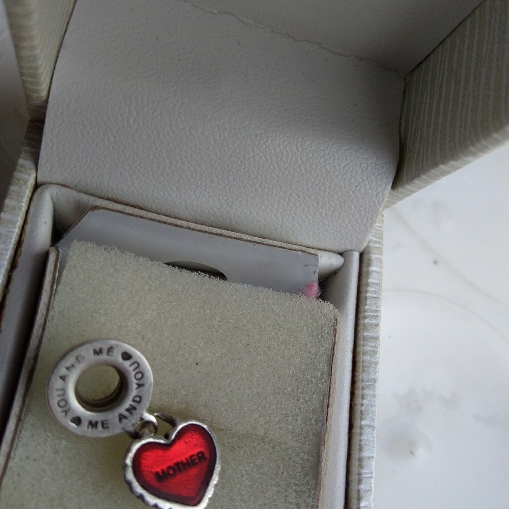 Mother Heart Pandora Bead